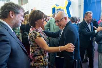 Acuerdo político entre NC, PSOE y Podemos para el Gobierno de Gran Canaria (Foto TA)